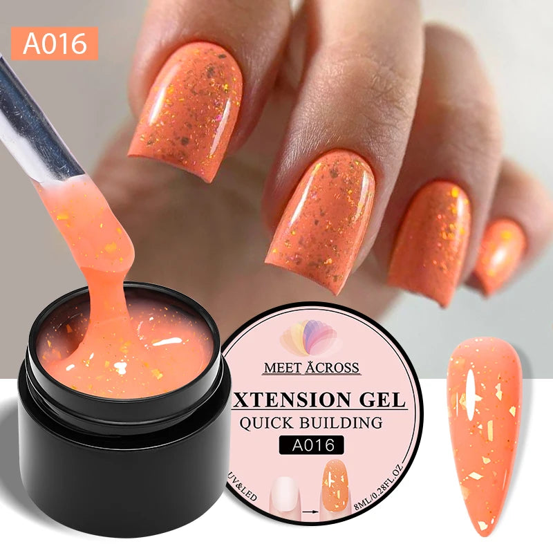 Gel Smalto per unghie Oro Effetto Vernis Gel UV semipermanente