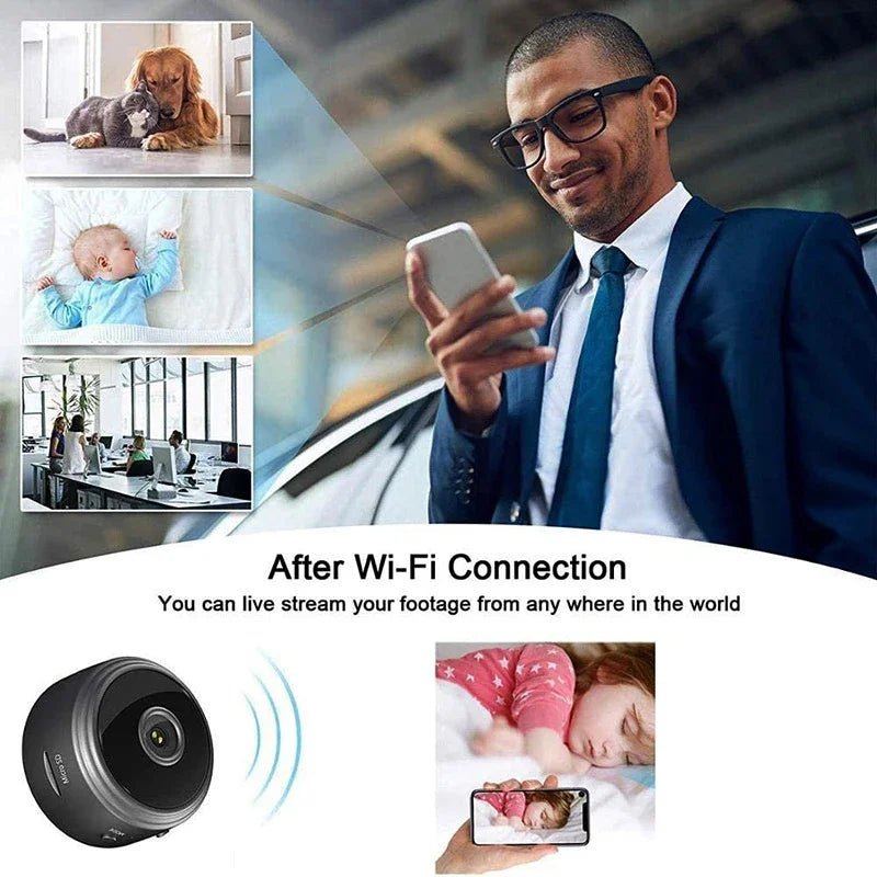 Mini camera A9 WiFi è un dispositivo progettato per la registrazione video e vocale