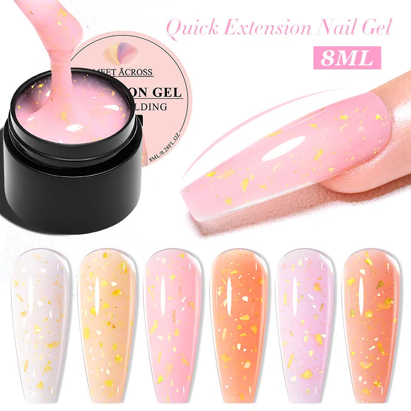 Gel Smalto per unghie Oro Effetto Vernis Gel UV semipermanente