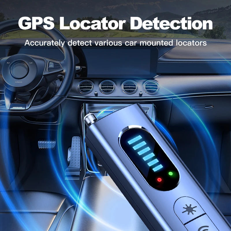 Rilevatore di telecamere nascoste Anti-Spy Car GPS Tracker