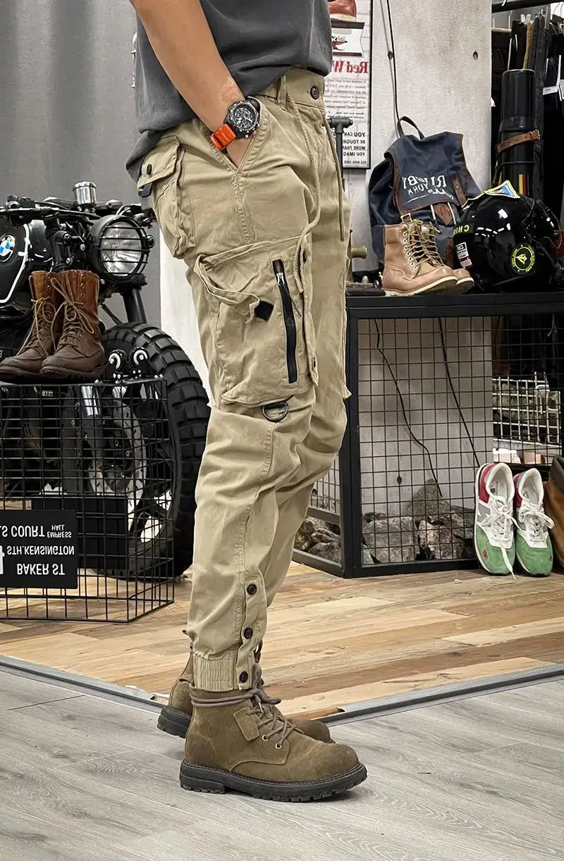 Pantaloni cargo in cotone tattico militare per pantaloni