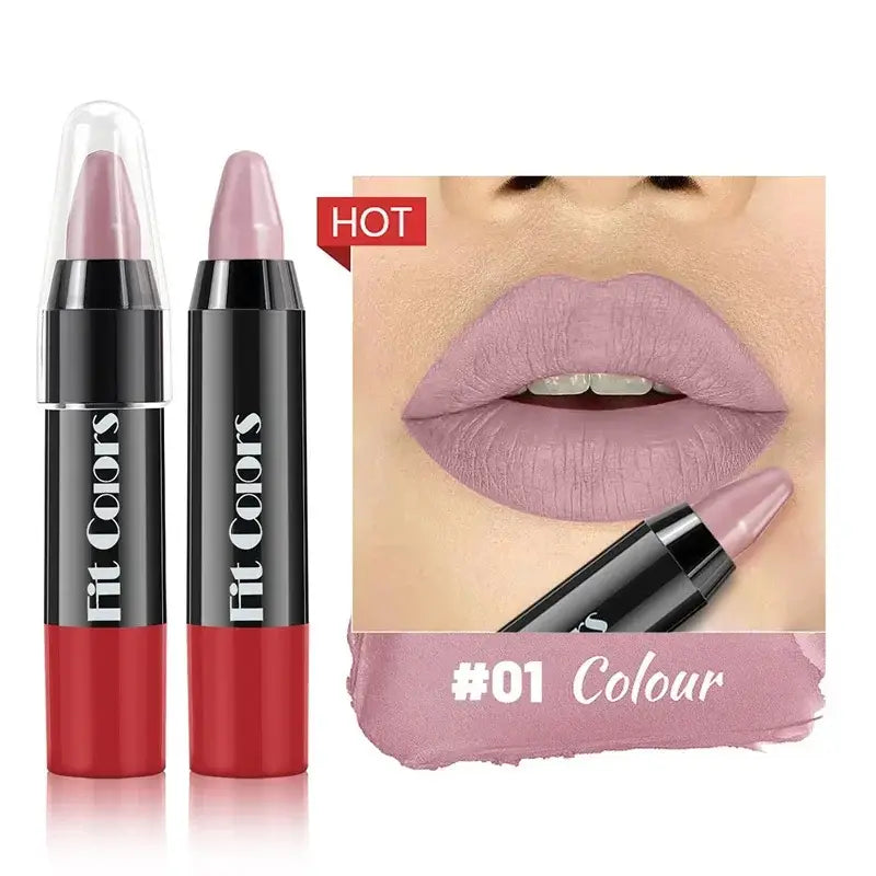 Rossetti 8 colori lip stick lunga durata impermeabile