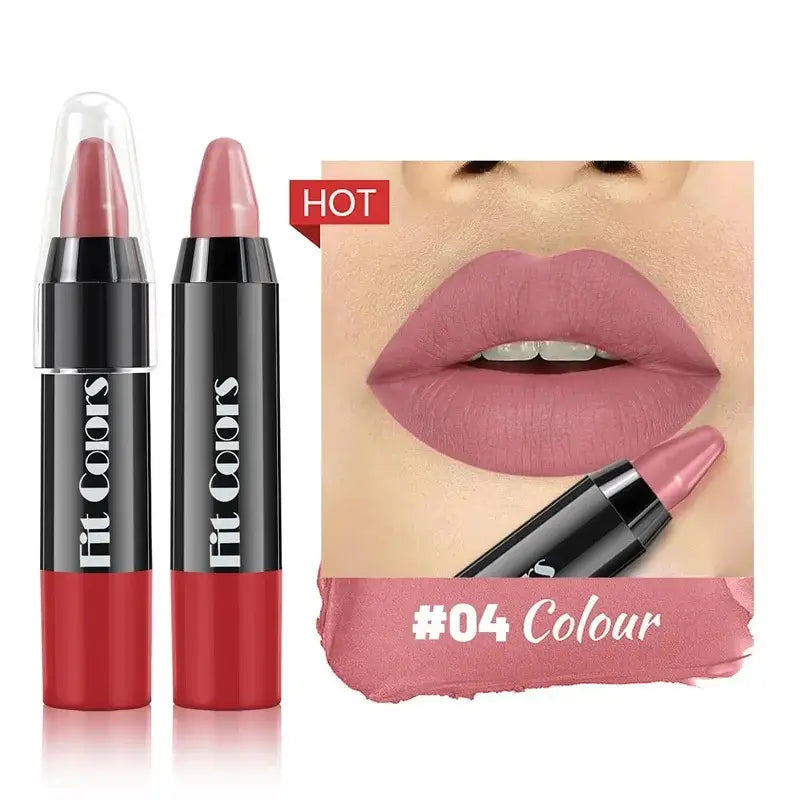 Rossetti 8 colori lip stick lunga durata impermeabile