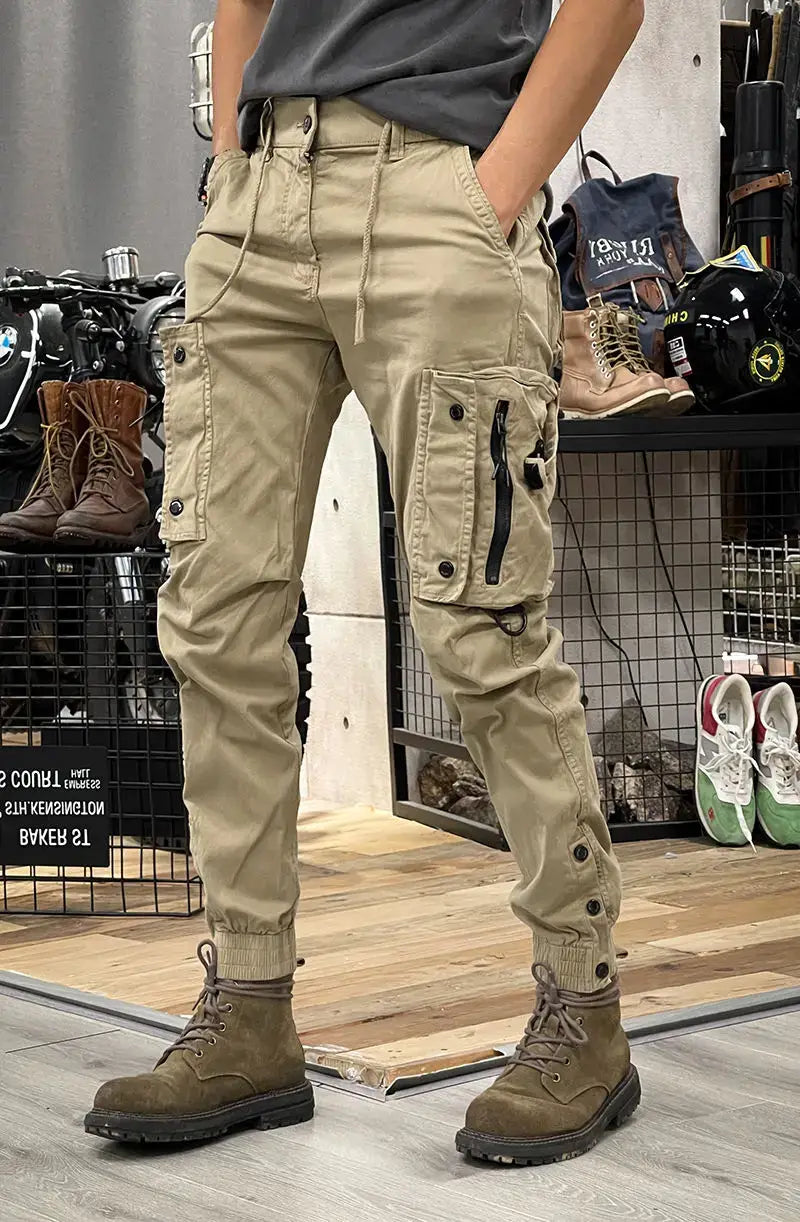 Pantaloni cargo in cotone tattico militare per pantaloni