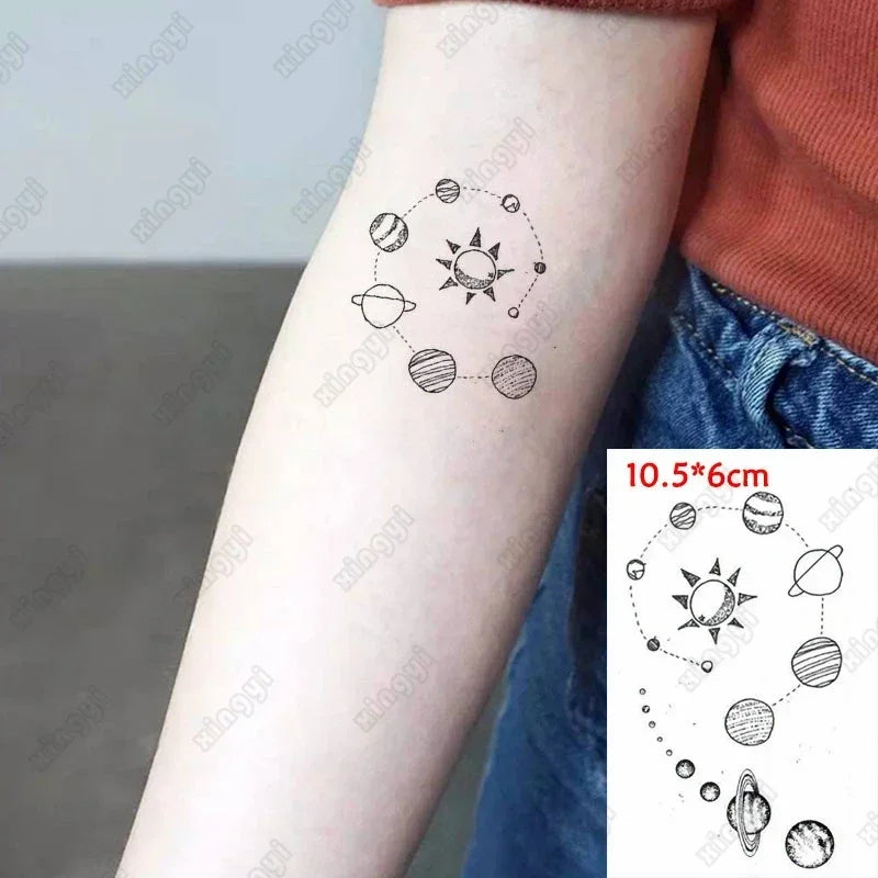 Tatuaggio Temporaneo Impermeabile Adesivo Cuore