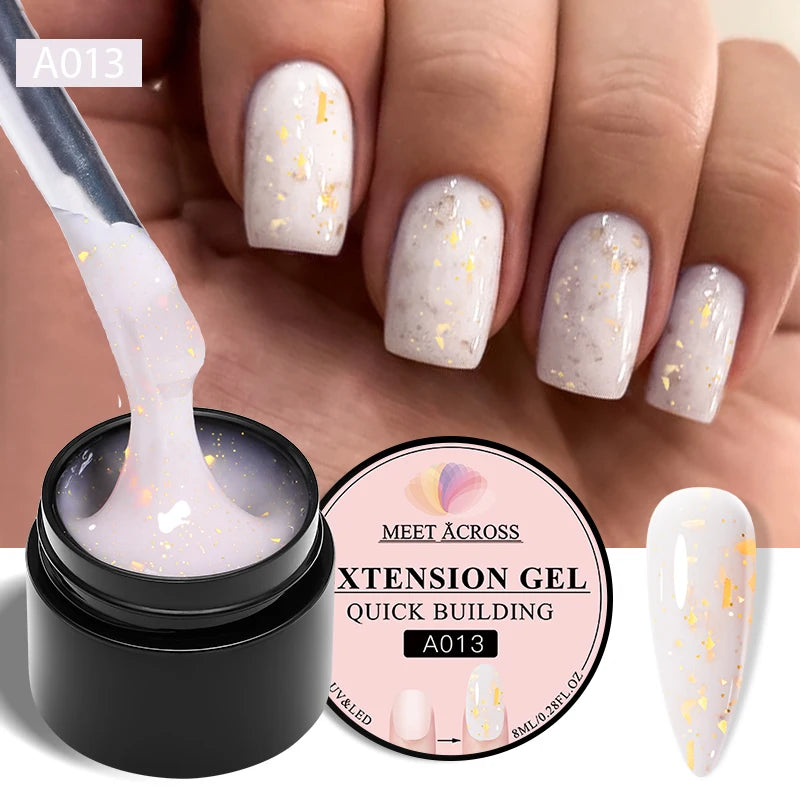 Gel Smalto per unghie Oro Effetto Vernis Gel UV semipermanente