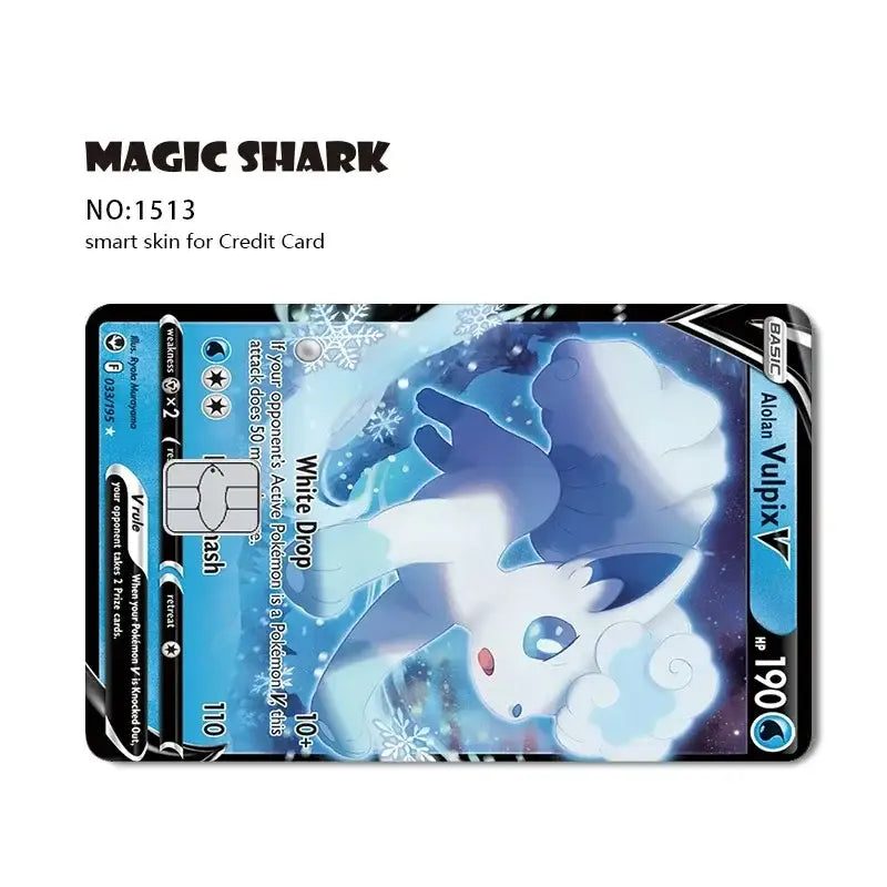 Pokemon cover per carta di credito debit bank card front