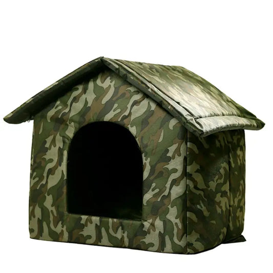 Casa per gatti e cani di piccola taglia media impermeabile - Verde militare / 15 in magazzino / SPEDIZIONE GRATUITA