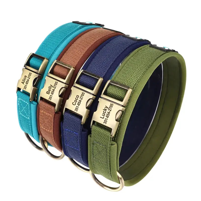 Collare per cani in nylon personalizzato collari per cani - Collare per cani