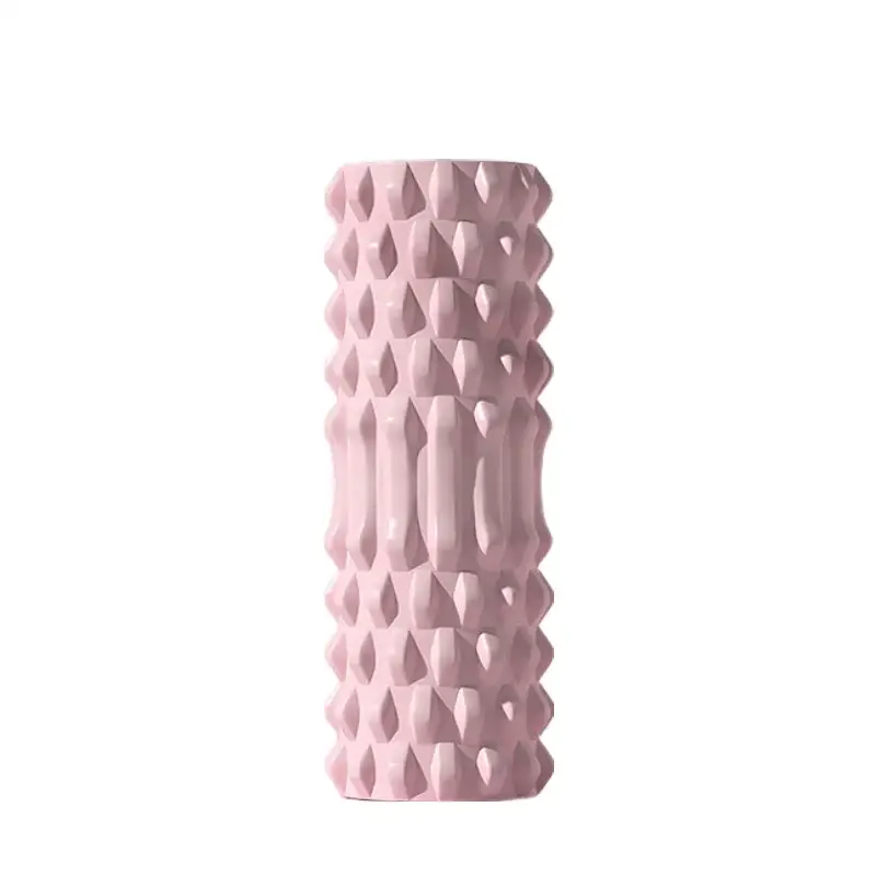 Yoga Colonna Massaggio Rullo Muscolo MassagYgio Schiena Griglia Set di Allenamento - Pink 30CM - rullo massaggio