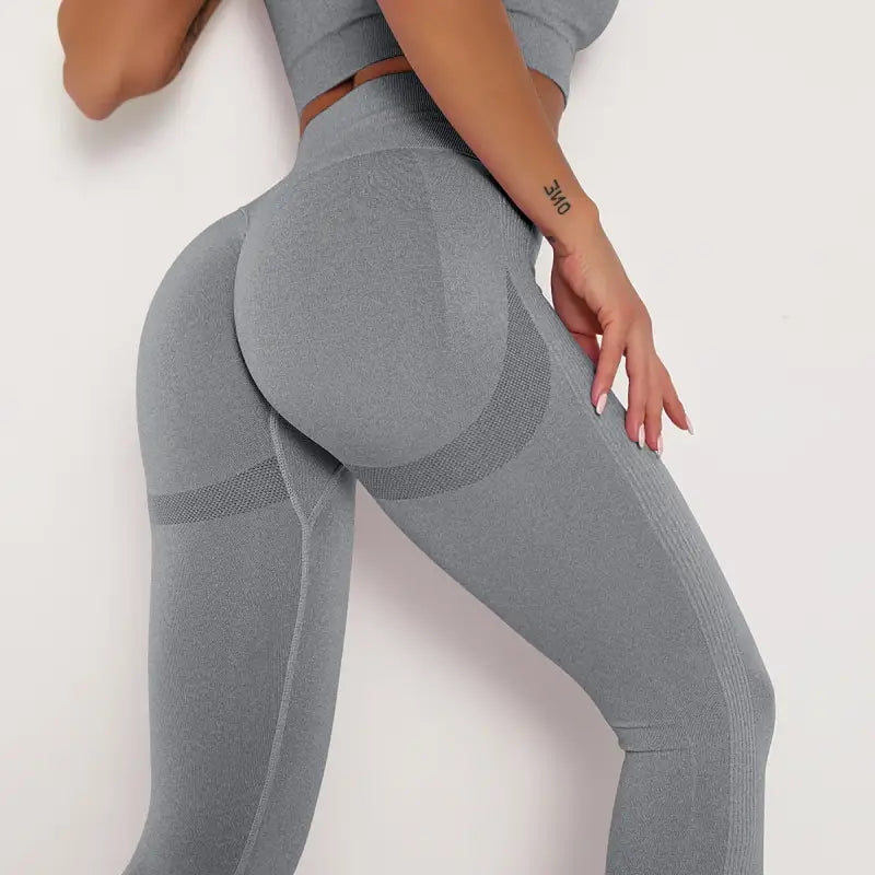 Donne Yoga Leggings Vita Alta Esercizio Pantaloni Sportivi Fitness Palestra - Pantaloni Sportivi Fitness