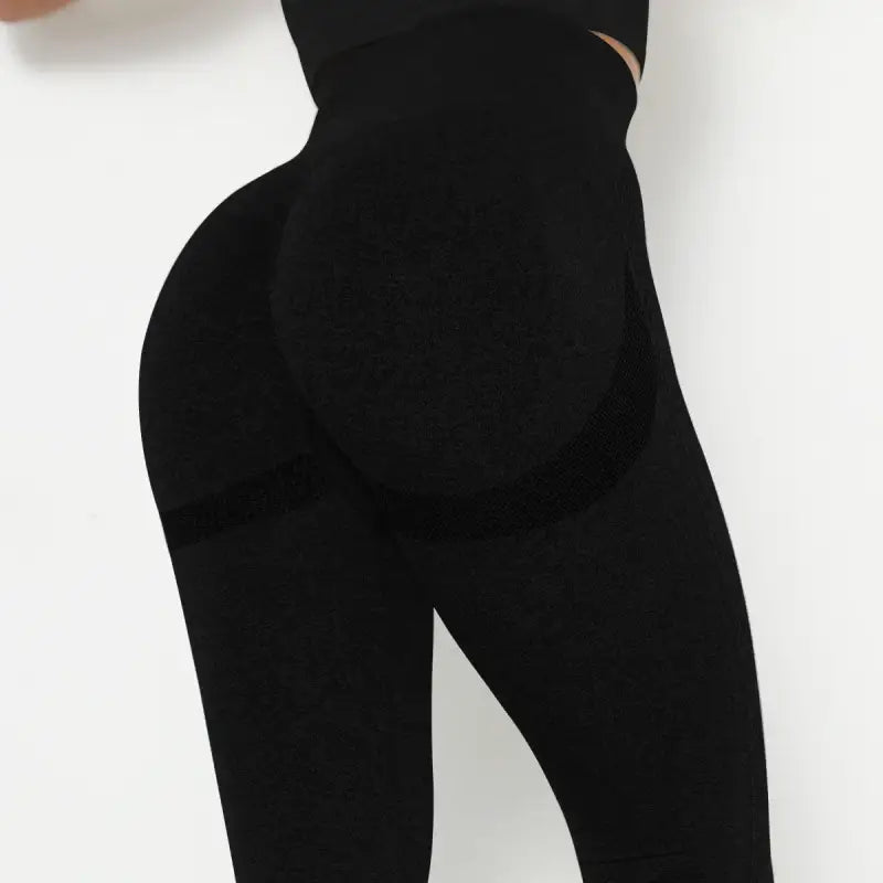 Donne Yoga Leggings Vita Alta Esercizio Pantaloni Sportivi Fitness Palestra - black / S - Pantaloni Sportivi Fitness