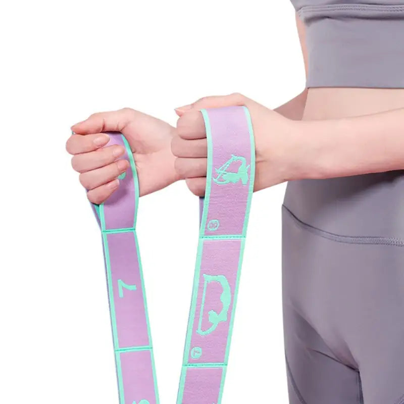 Fasce di resistenza elasticizzate per yoga Fascia elastica morbida multifunzionale antiscivolo per fitness - ITALY-VASION- STORE