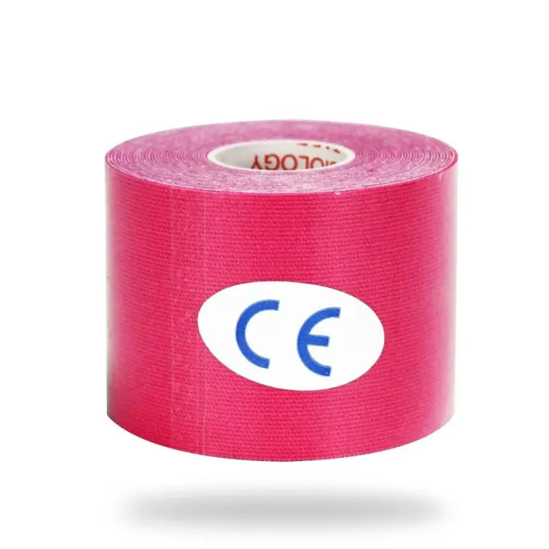 Ginocchiere Protector bendaggio autodesivo per dolore muscolare - Pink / 10 cm X 500 cm - autodesivo per dolore