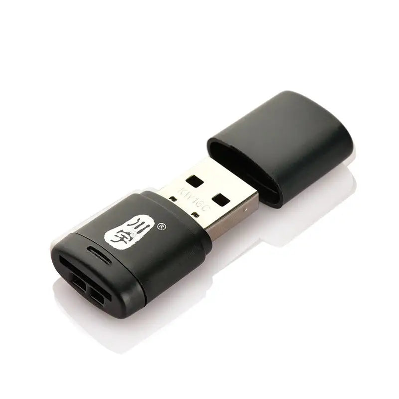 Micro SD Card Reader 2.0 USB High Speed Adapter - Nero 16 GB - Micro SD Card