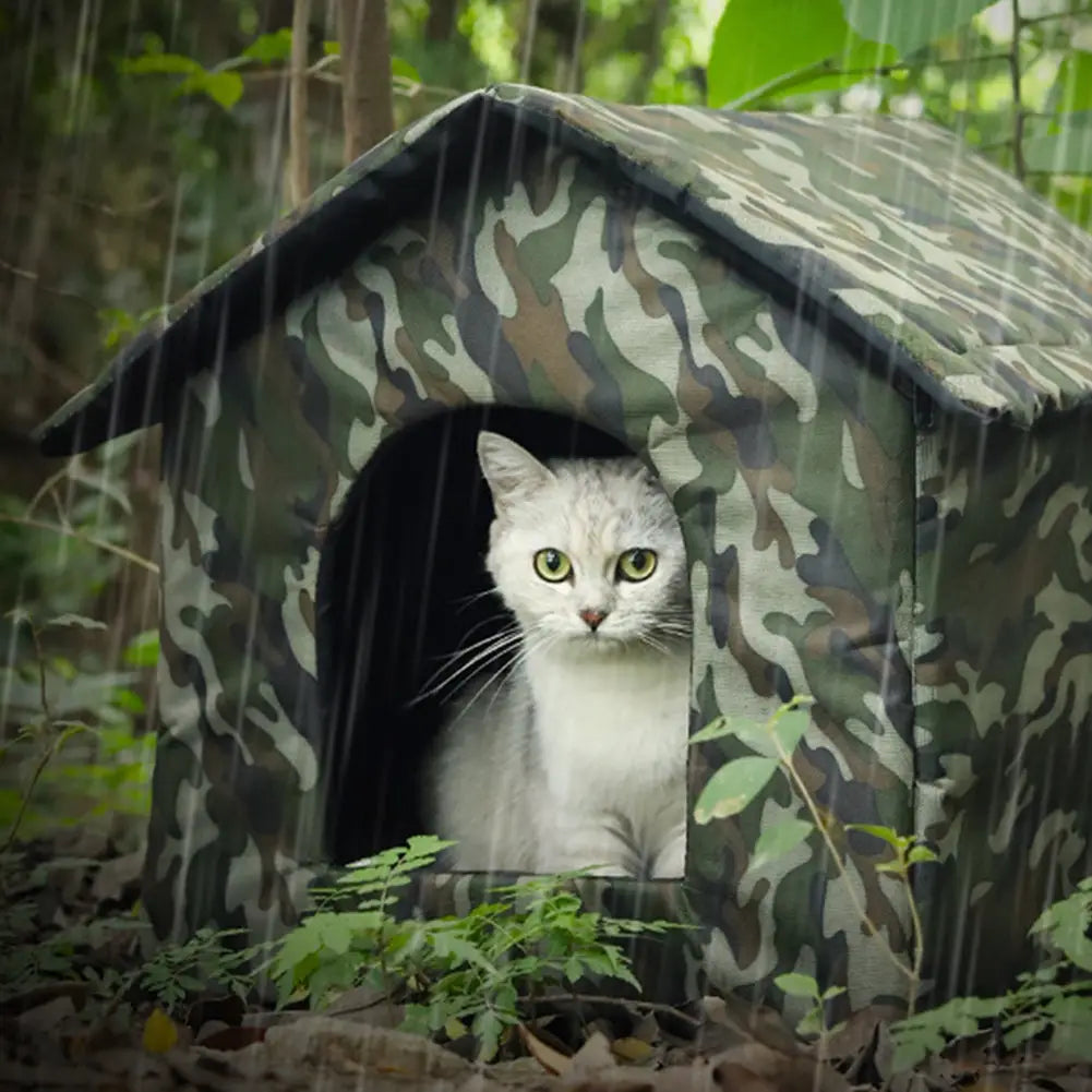 Casa per gatti e cani di piccola taglia media impermeabile 3285c8-2 Questa casa impermeabile è perfetta per i tuoi animali do...