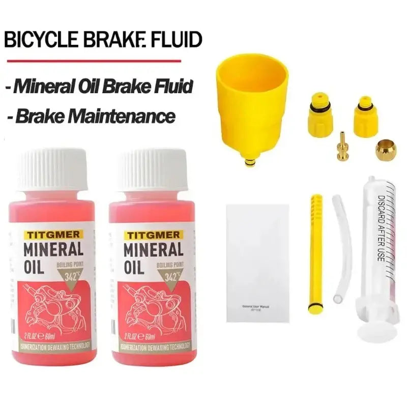 Olio minerale liquido dei freni accessori per biciclette di qualità superiore - accessori per biciclette