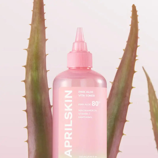 Pink aloe vitamina c tonico lenitivo e illuminante 250ml - Toner