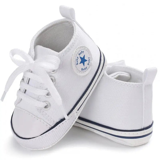 Scarpe per bambini con suola morbida alla moda - Bianco - Scarpe per bambini