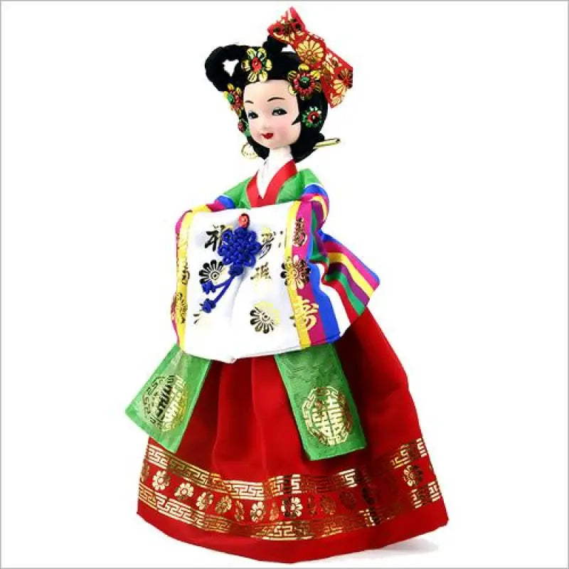 Souvenir tradizionale coreano Hanbok (abiti tradizionali coreani) Bambola (regina piccola) - Toy Figures & Playsets