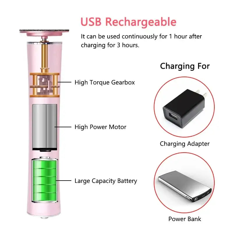 Strumenti elettrici ricaricabili per pedicure per la cura dei piedi - cura dei piedi
