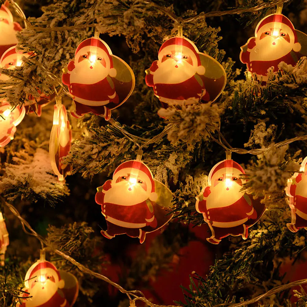 Decorazione Natalizia 10 luci di Natale a LED