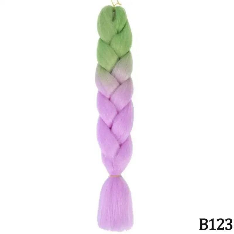 Trecce estensioni sintetico intrecciatura capelli afro - zitong-B123 / 24inches - Trecce Estensioni