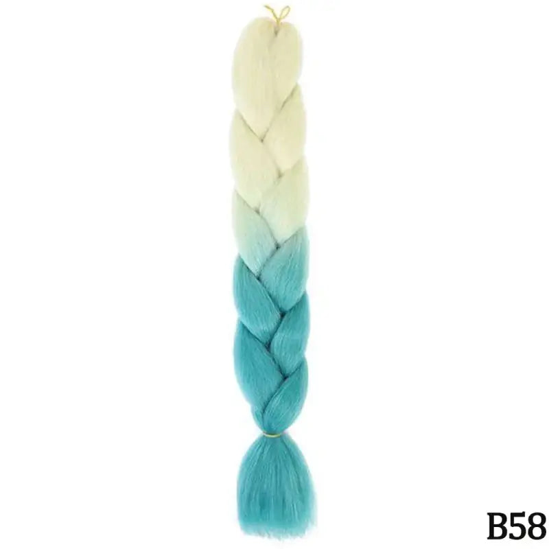 Trecce estensioni sintetico intrecciatura capelli afro - zitong-B58 / 24inches - Trecce Estensioni