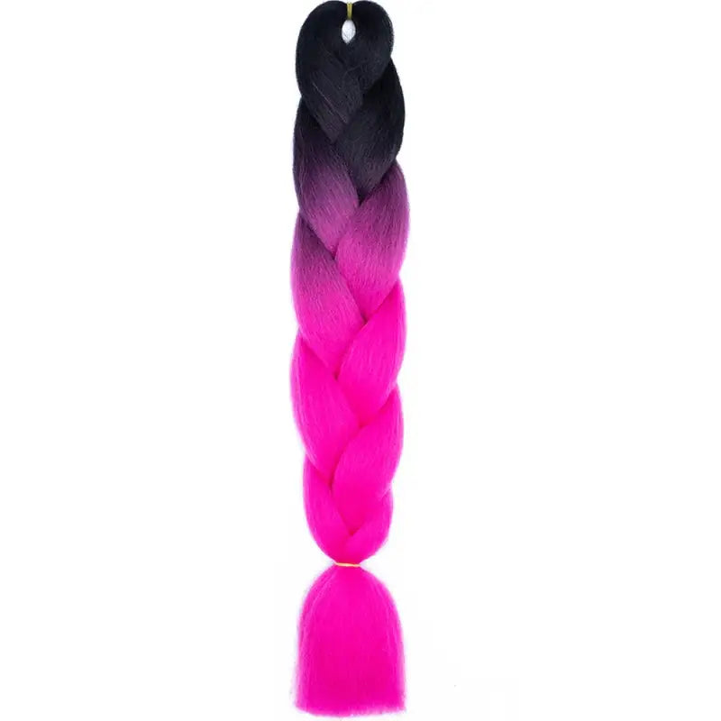 Trecce estensioni sintetico intrecciatura capelli afro - zitong-B7 / 24inches - Trecce Estensioni