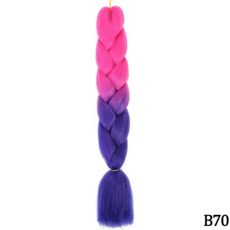 Trecce estensioni sintetico intrecciatura capelli afro - zitong-B70 / 24inches - Trecce Estensioni