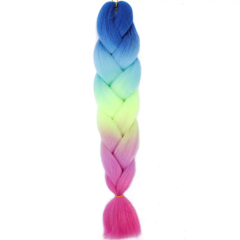 Trecce estensioni sintetico intrecciatura capelli afro - zitong-E7 / 24inches - Trecce Estensioni